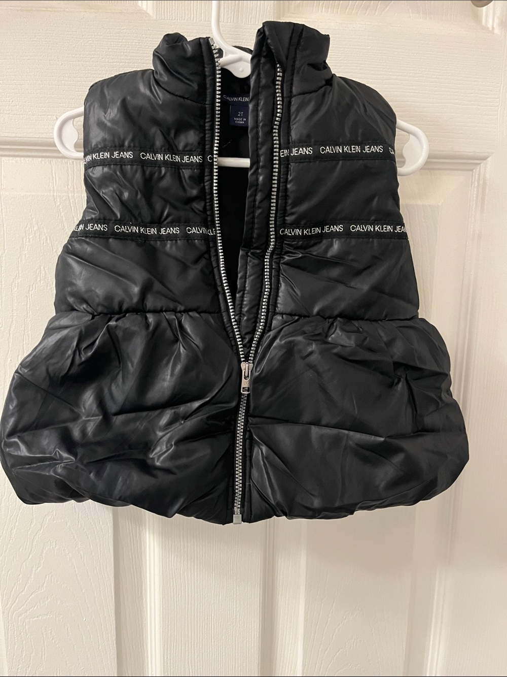 Calvin Klein Jeans Black Quilted Puffer Vest